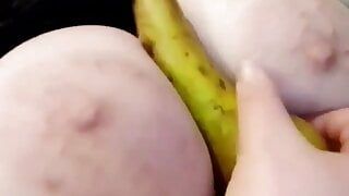 Lesbian Lovemaking  Lesbo Pear-Tit Action: Big Tits vs. Juicy Fruit! post thumbnail image